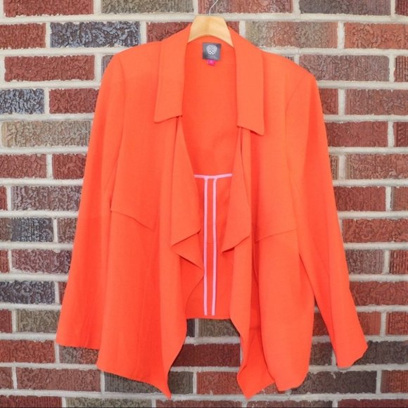 Vince Camuto Jackets & Blazers - Vince Camuto Orange Blazer Jacket